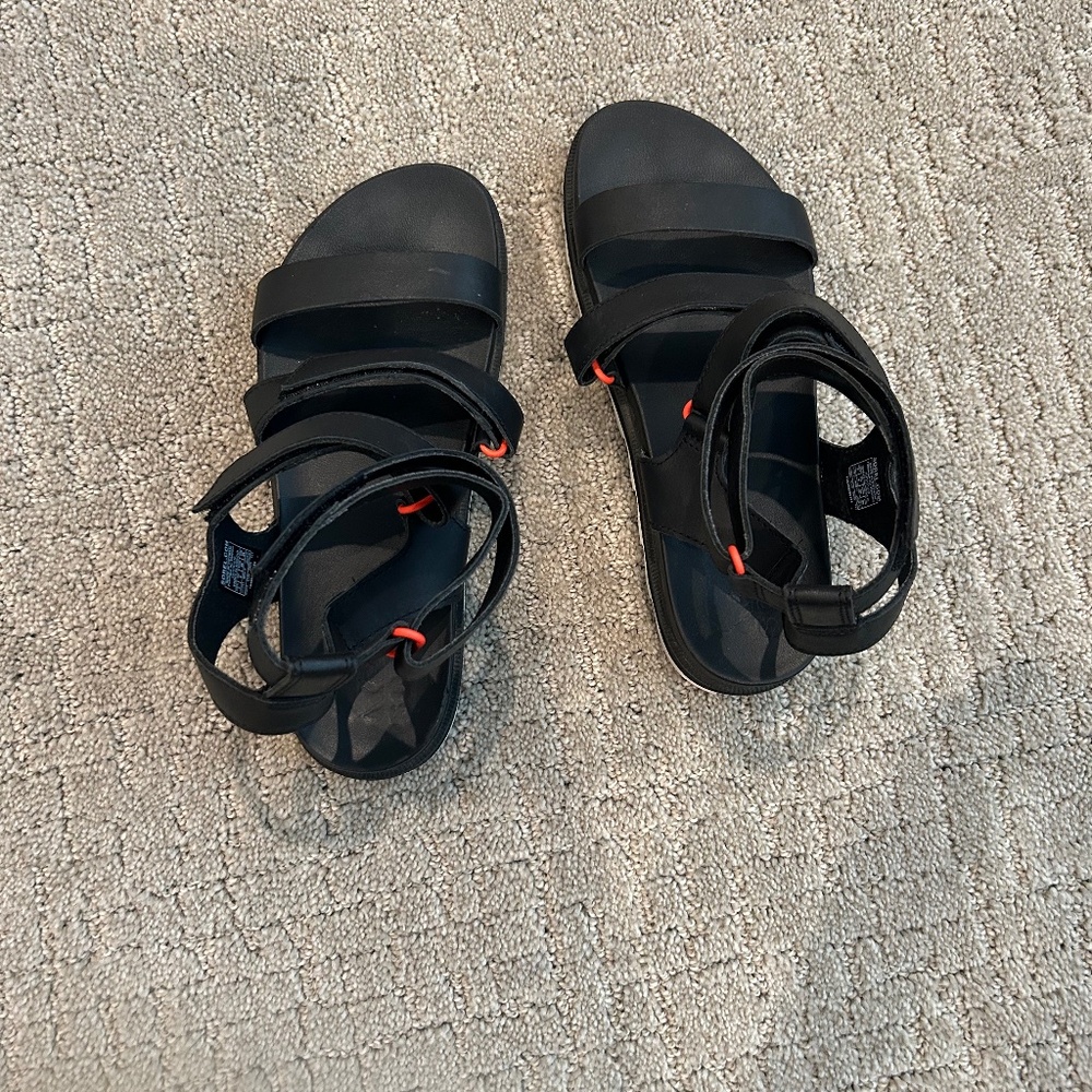 Sorel Roaming Multi Strap Sandal, black Size 7